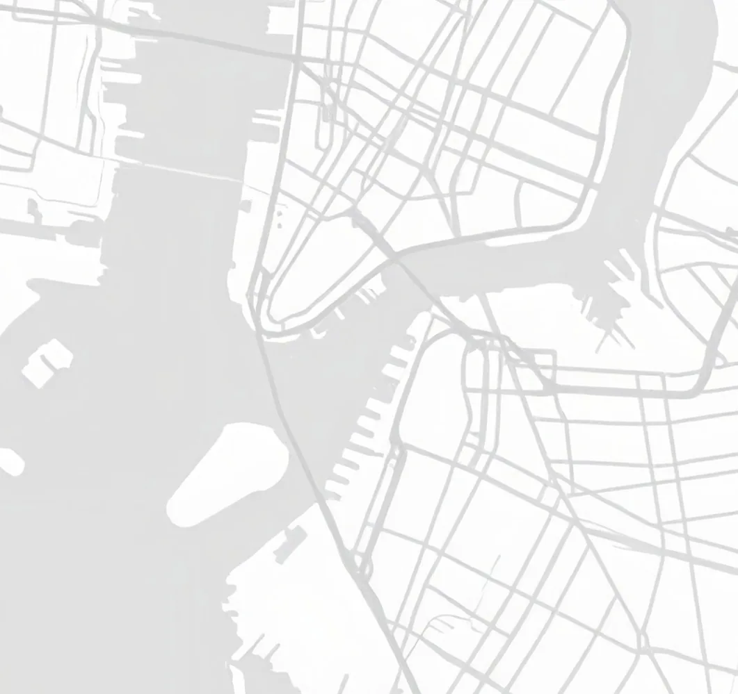 Map of the Columbus service area