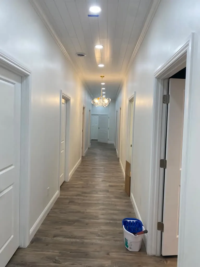 Hallway after renovation